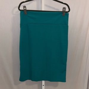 NWT Agnes & Dora Turquoise Pencil Skirt XXL